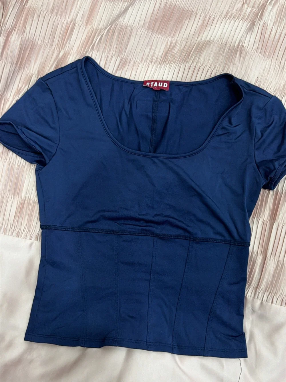 STAUD Navy blue matching set size small